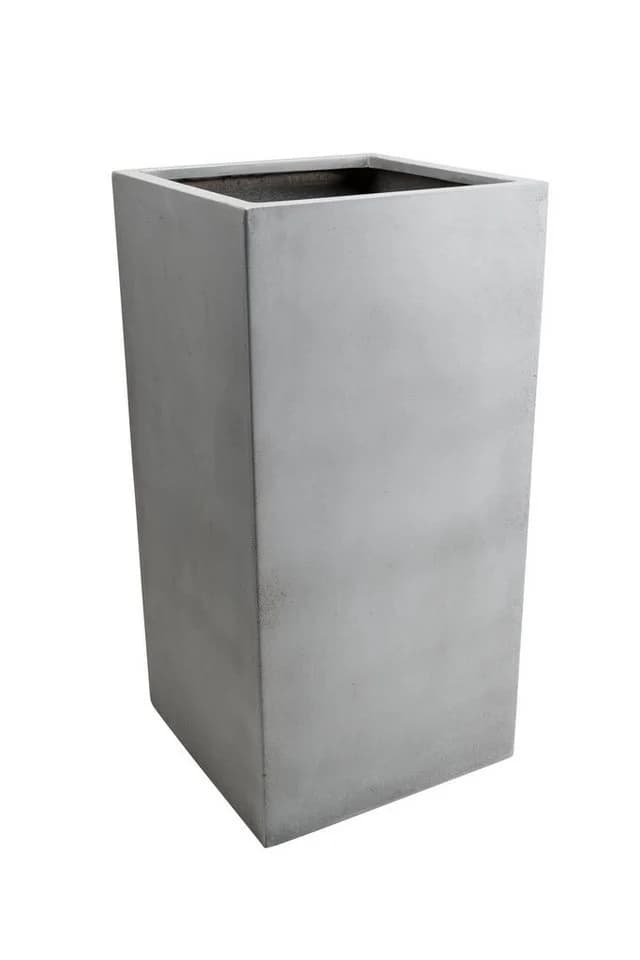 VIVANNO Pflanzkübel BLOCK Betongrau Fiberglas Modern - Bild 4