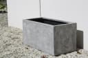 VIVANNO Pflanzkübel MAXI Kasten Betongrau Fiberglas Bild 4