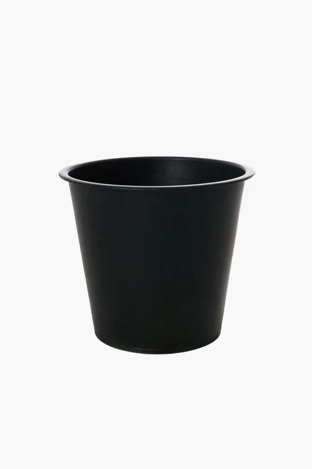 VIVANNO Pflanzeinsatz Kunststoff Schwarz Matt
