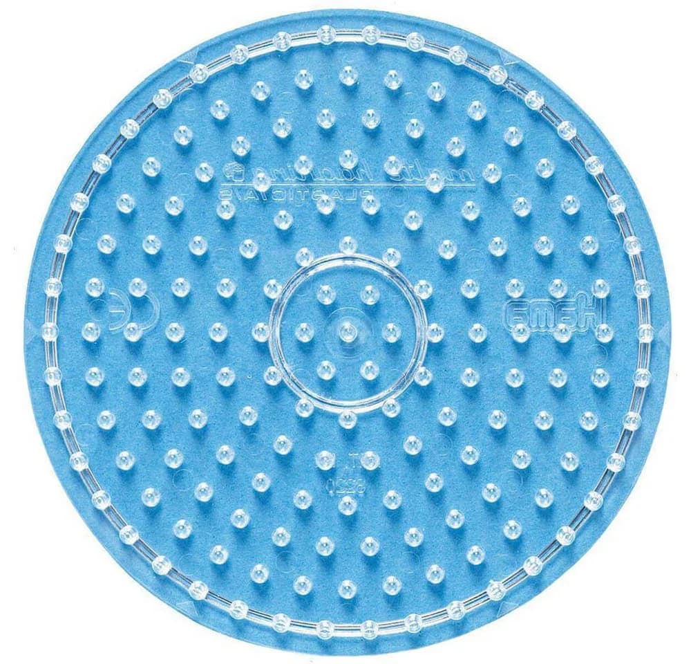Hama Bügelperlen Stiftplatten-Set Basic II Transparent für Maxi-Perlen