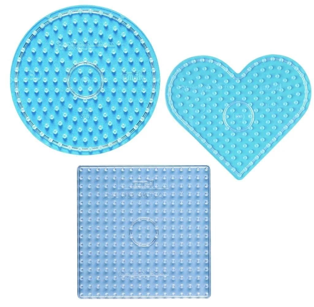 Hama Bügelperlen Stiftplatten-Set Basic II Transparent für Maxi-Perlen - Bild 2