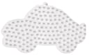 Hama Stiftplatten-Set Fahrzeuge Weiß für Midi-Bügelperlen Bild 1