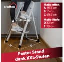 Tchibo Klapptritt Weiß XXL-Stufen Bild 3