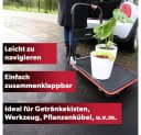 siwitec Werkstattwagen Plattformwagen klappbar 150kg Traglast mit Spanngurten Bild 3