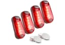 greate. LED Blinklicht 4x Schulranzen Licht Clip Kinder Rucksacklicht Bild 2