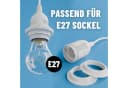 greate. Lampenfassung E27 mit Stecker, Kabel & Schalter, 5 m, max. 60W 250V Bild 3