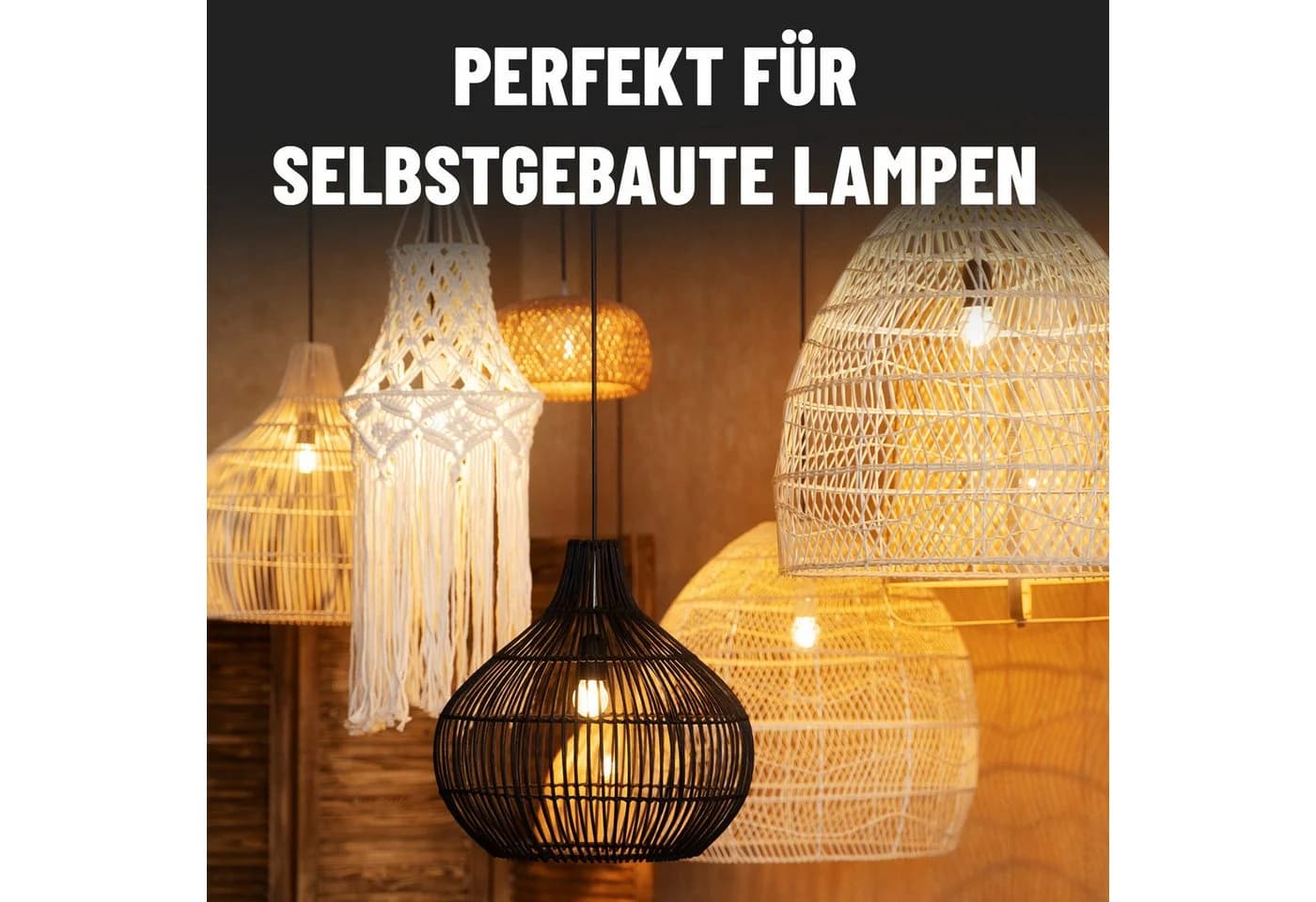 greate. Lampenfassung 3x E27 Schwarz Kunststoff
