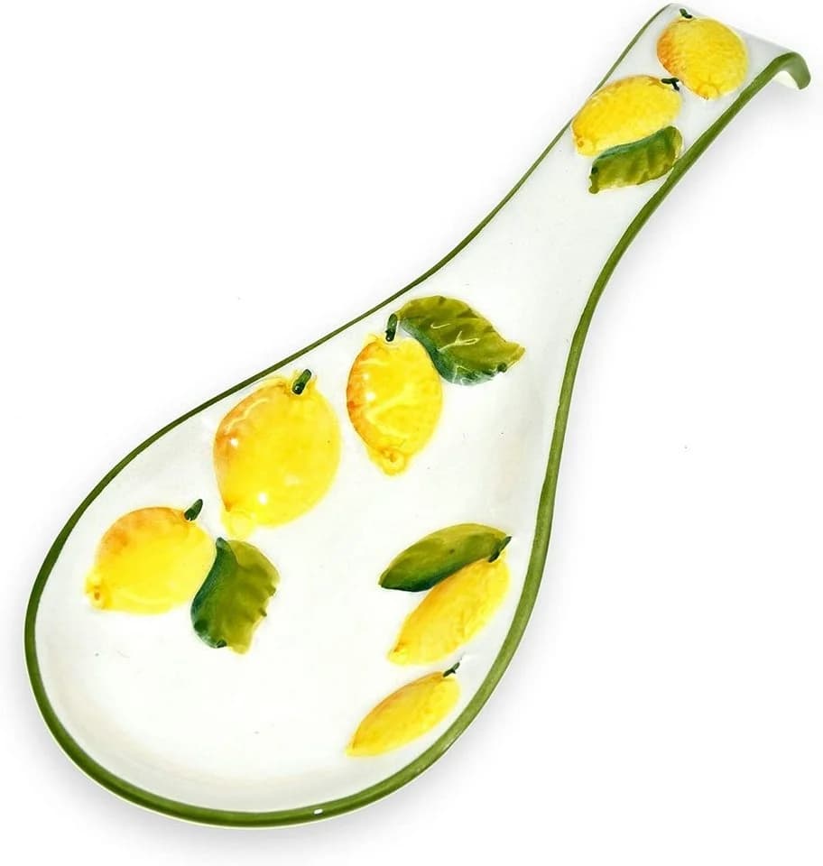 Lashuma Kochlöffelhalter Zitrone Keramik 28 cm - Bild 2