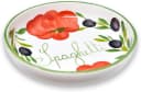 Lashuma Pastateller Tomate Olive Weiß Keramik Bild 1