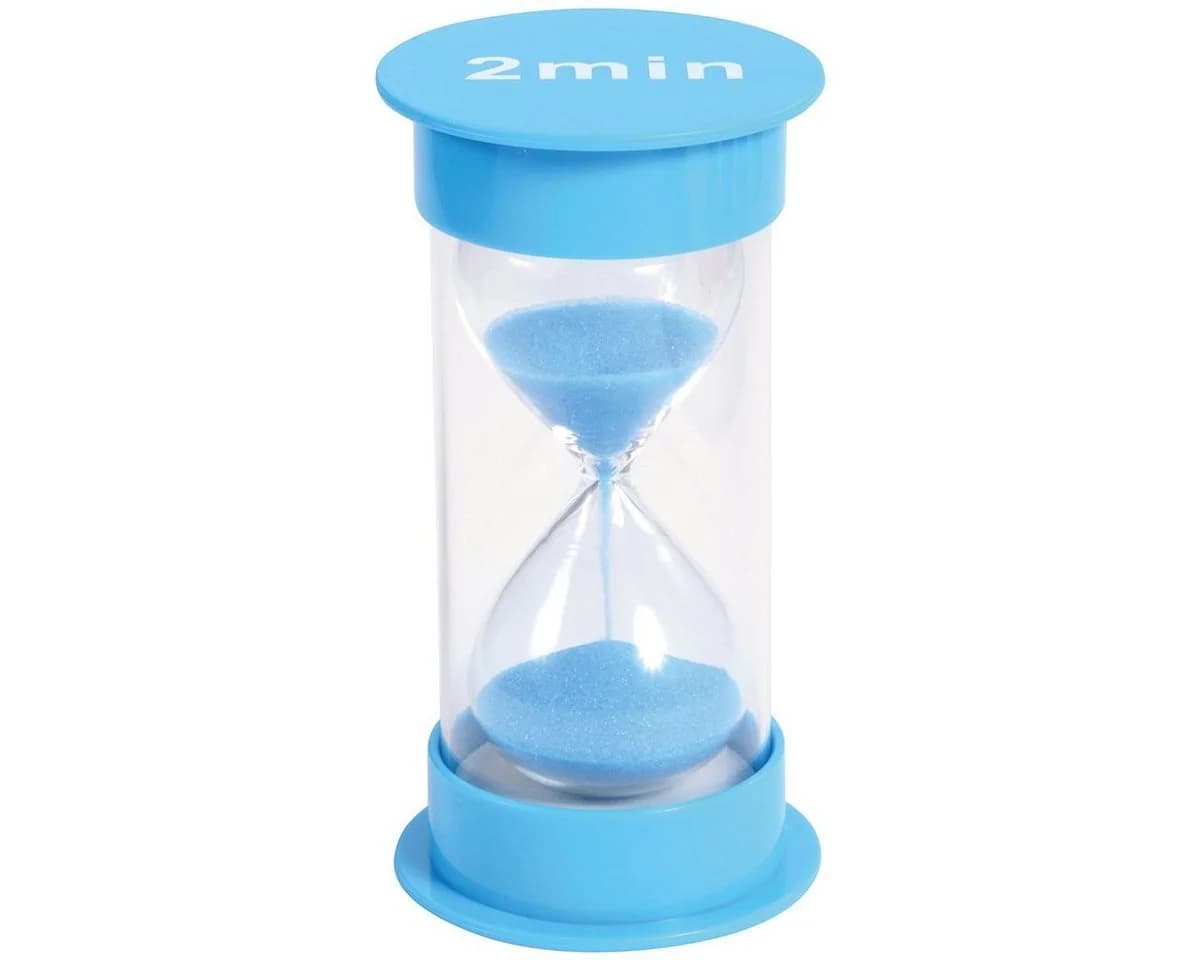 EDUPLAY Lernspielzeug Sanduhr Blau