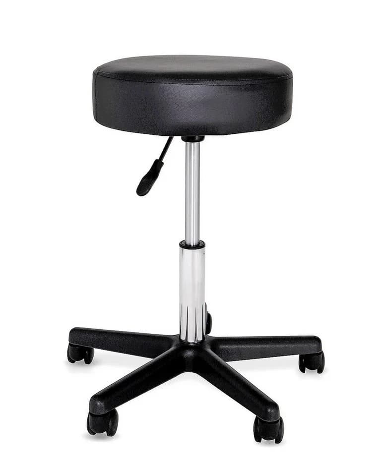 dibea Drehhocker 360° höhenverstellbar PU-Kunstleder - Bild 2