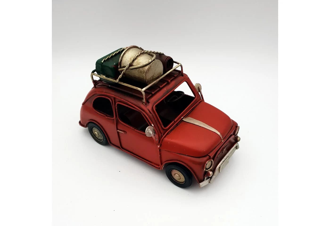 Dynasun Modellauto Car 1804D-679 Rot Vintage Oldtimer Metall