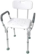 Dynasun Duschhocker B539 Höhenverstellbar mit Armlehne und Rückenlehne Bild 2