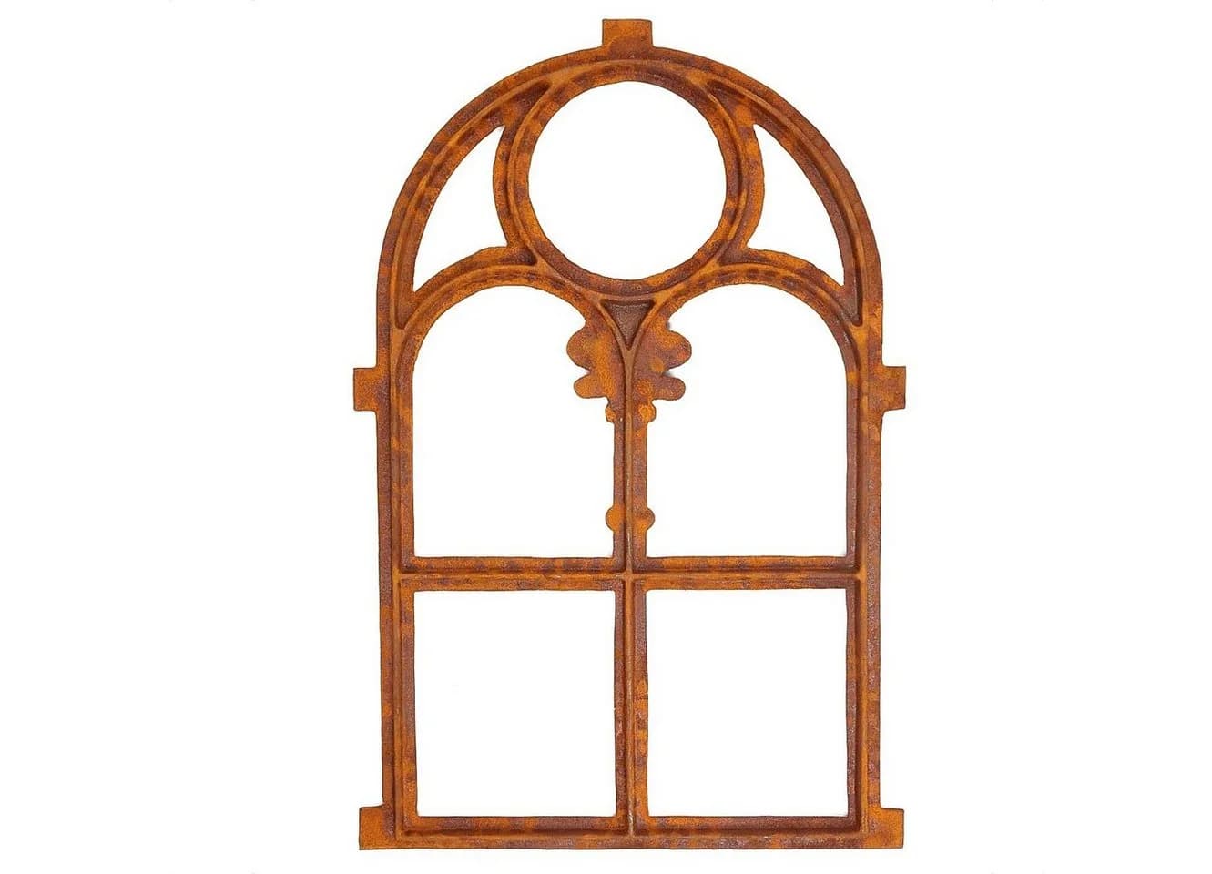 Aubaho Dekoobjekt Eisenfenster Stallfenster mit Rost im Antik-Stil - Bild 4