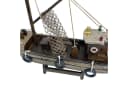 Aubaho Dekoobjekt Kutter Fischerboot Schiffsmodell Holz 30cm Bild 3
