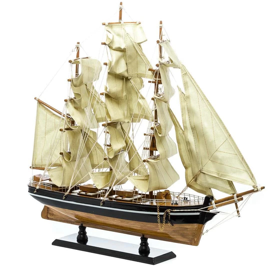 Aubaho Modellschiff Cutty Sark Segelschiff 54cm Holz - Bild 2