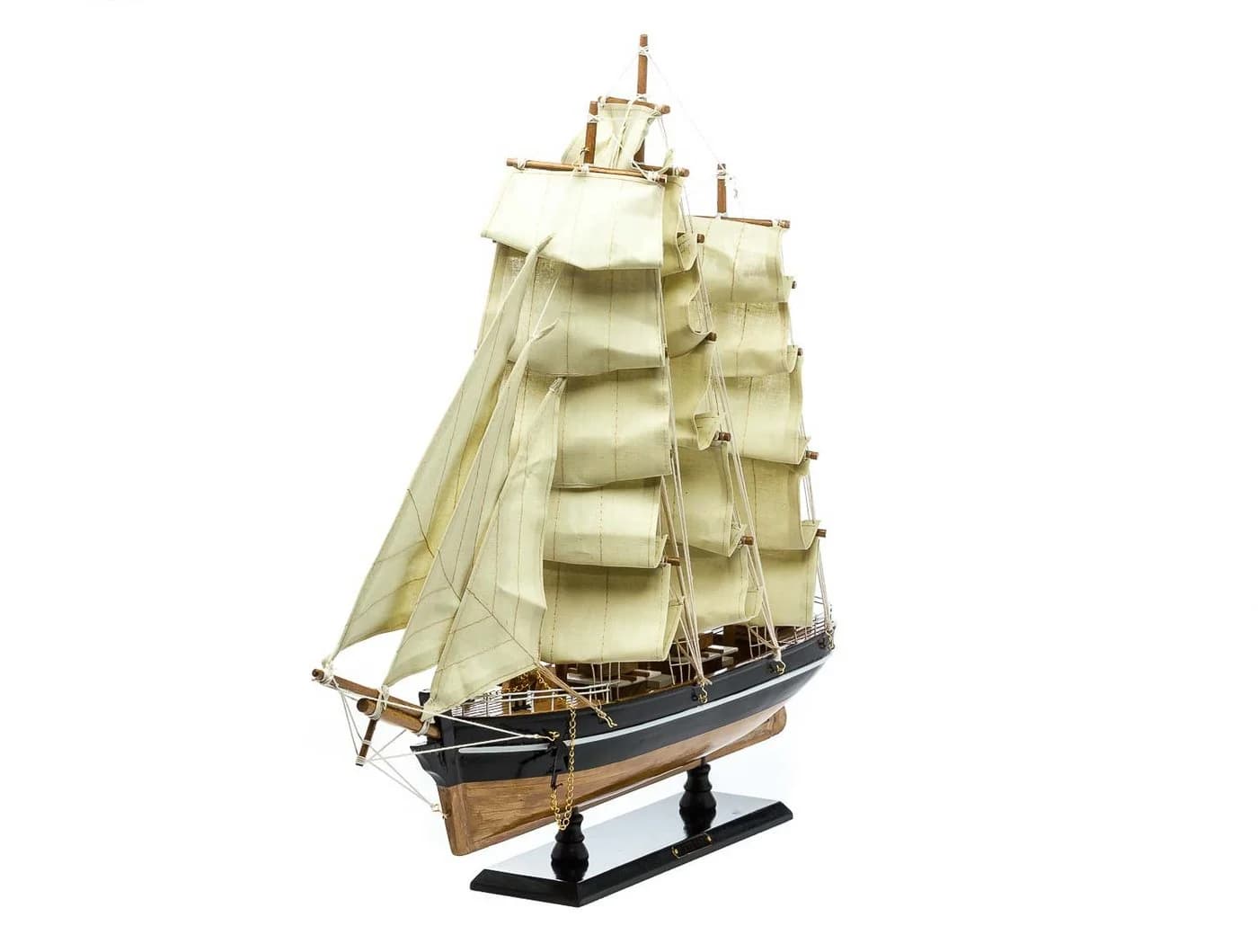 Aubaho Modellschiff Cutty Sark Segelschiff 54cm Holz - Bild 4