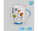 matches21 HOME & HOBBY Kaffeetassen 6er Set Bunt mit Herzen Bild 1