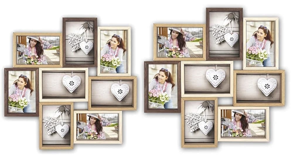 matches21 HOME & HOBBY Bilderrahmen Collage Holz 10x15 cm - Bild 3