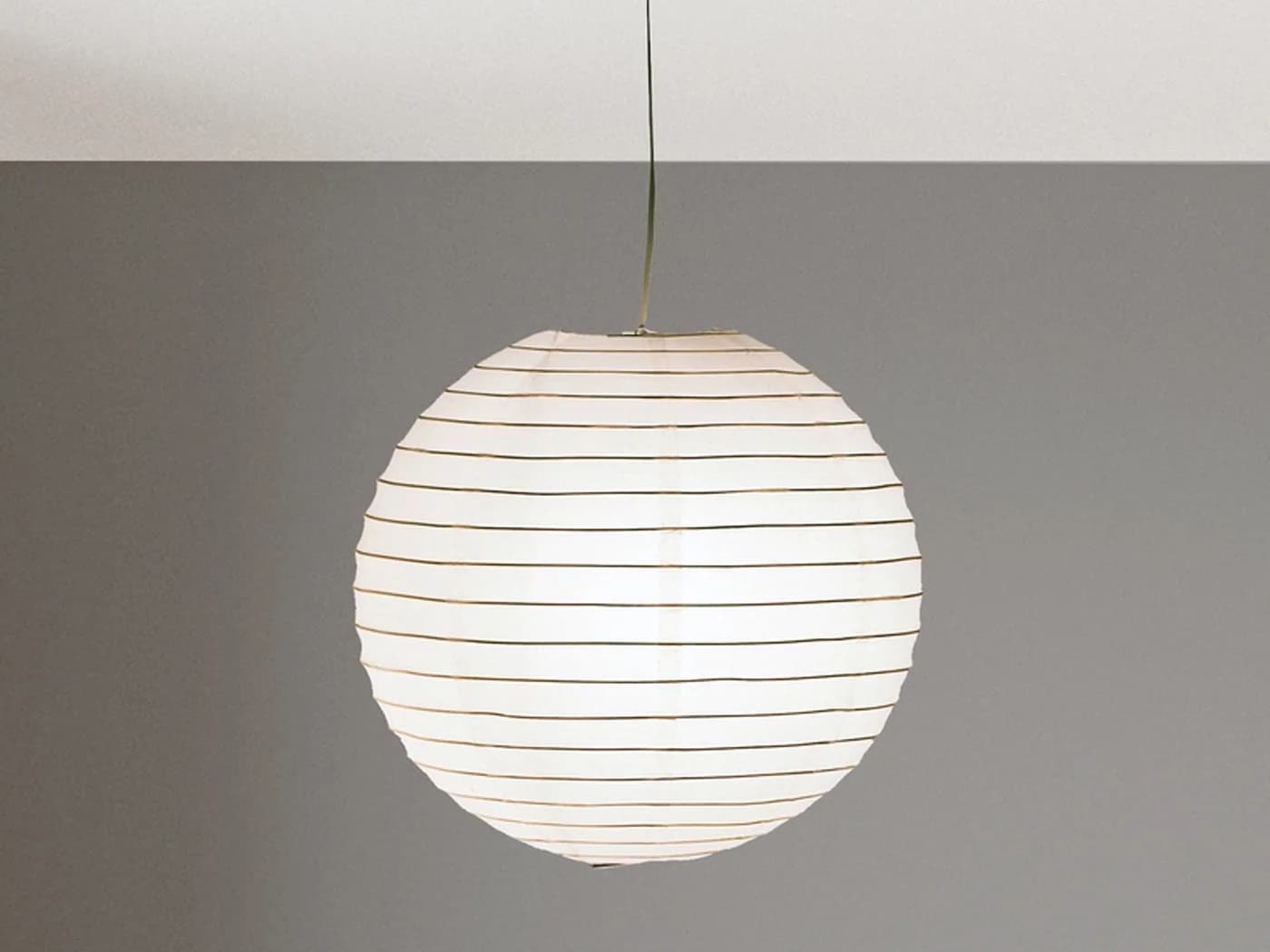 TRIO Leuchten LED Pendelleuchte Japan-Kugel Weiß Dimmbar - Bild 3