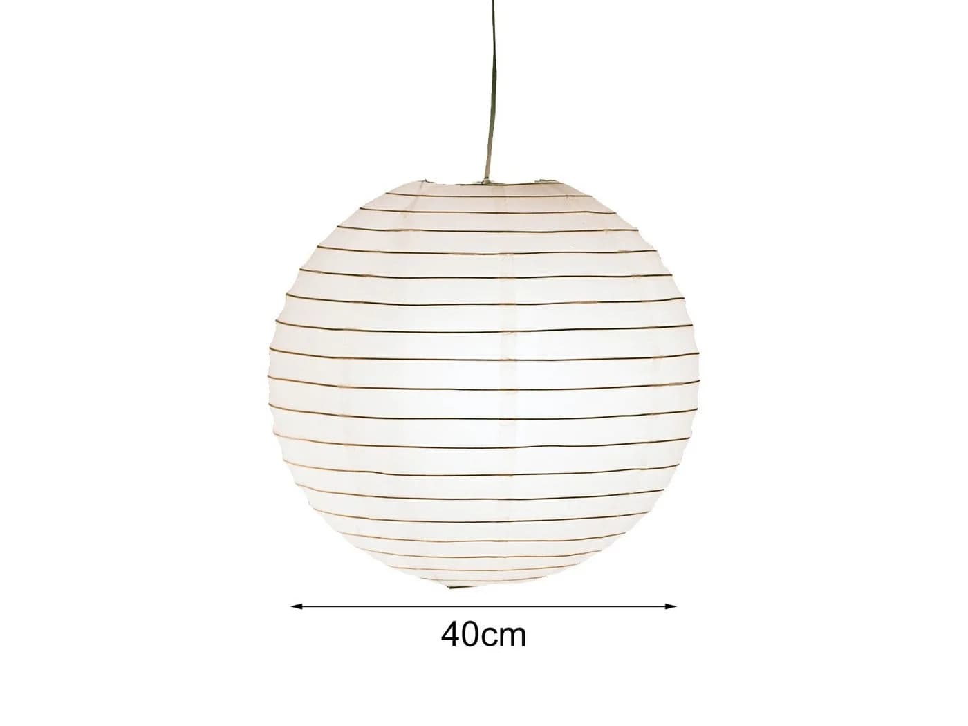 TRIO Leuchten LED Pendelleuchte Japan-Kugel Weiß Dimmbar - Bild 4