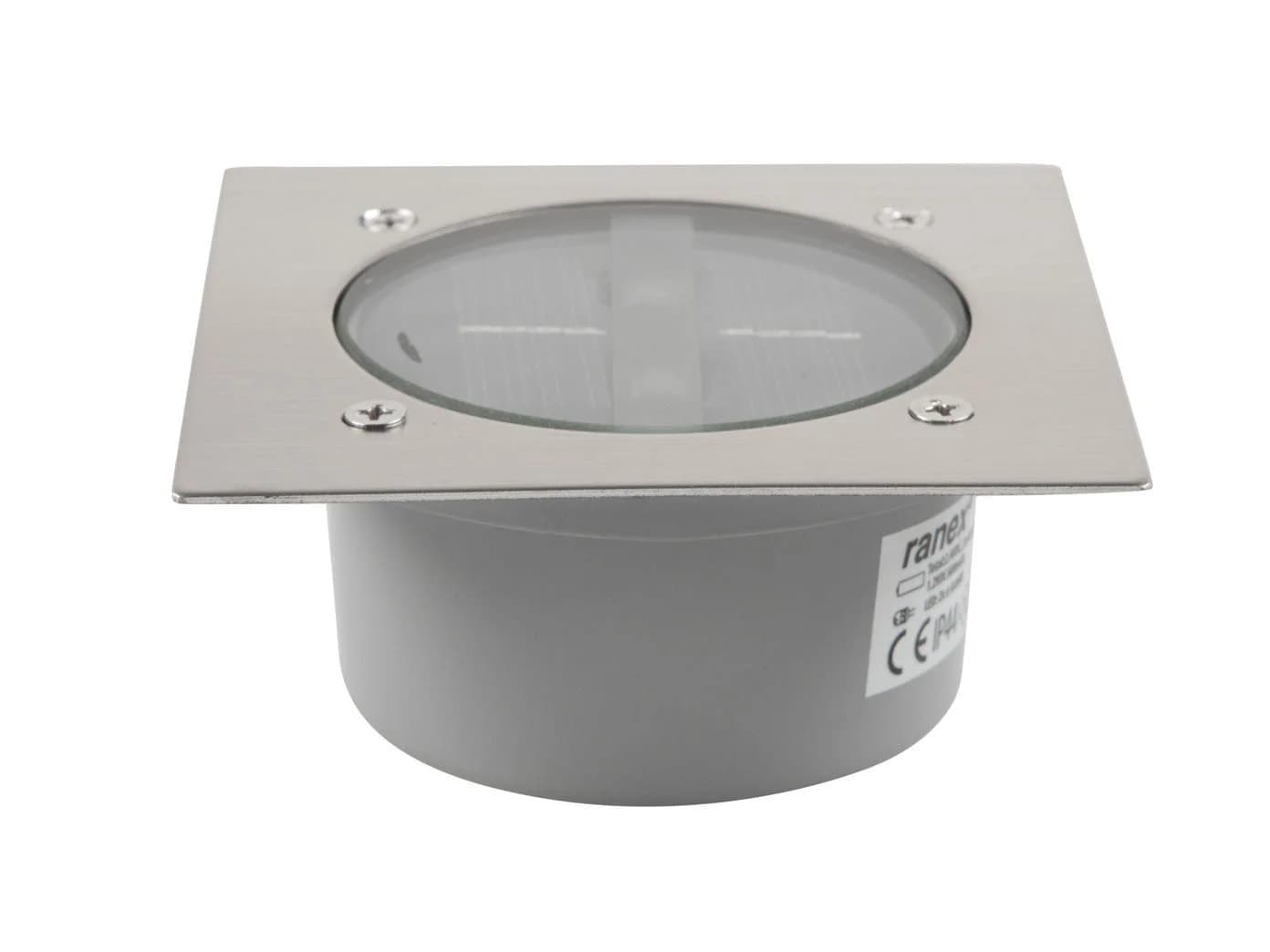 Smartwares LED Gartenstrahler 2er-Set Solar Edelstahl Silber - Bild 4