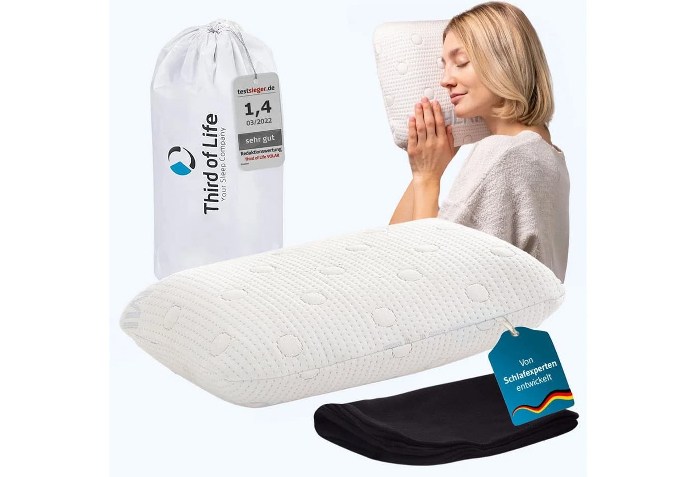 Third of Life Reisekissen VOLAR mit Thermo-Bezug - Bild 2