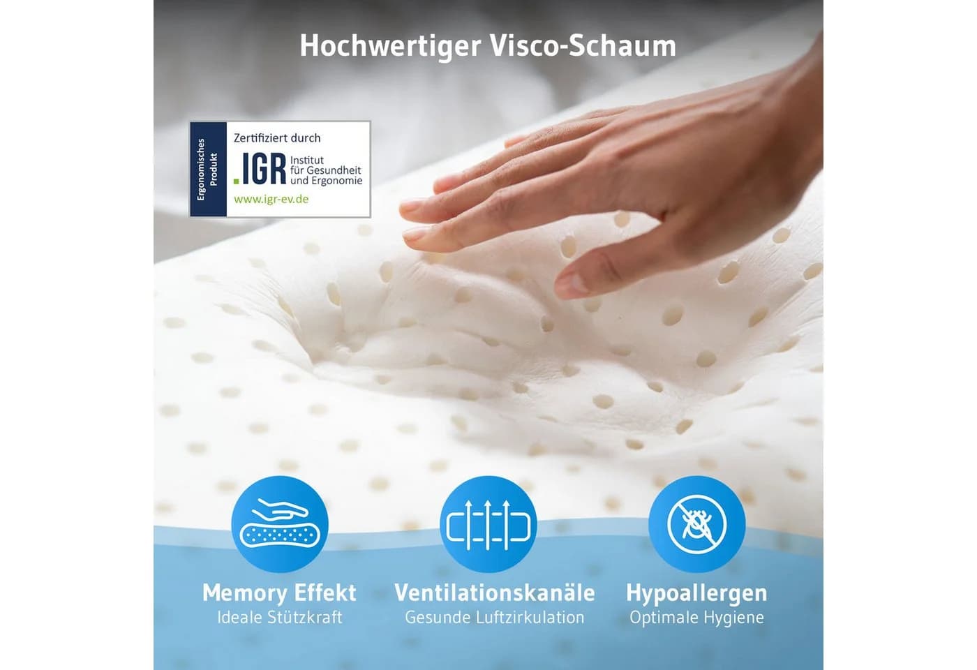 Third of Life Reisekissen VOLAR mit Thermo-Bezug - Bild 4
