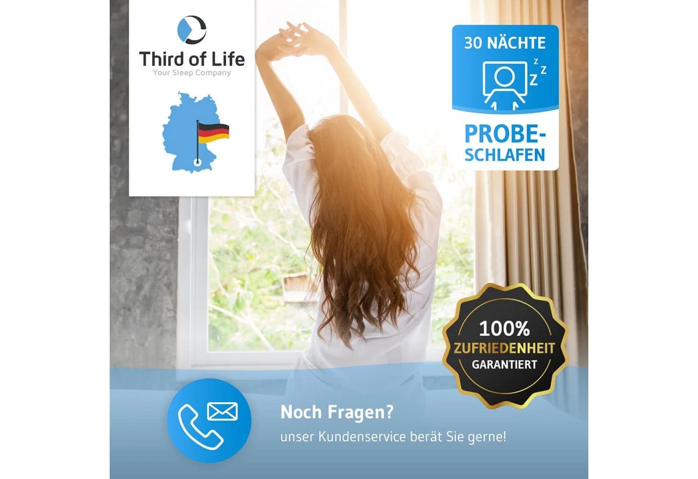 Third of Life Reisekissen VOLAR QD mit Viscoschaum & QuickDry Bezug