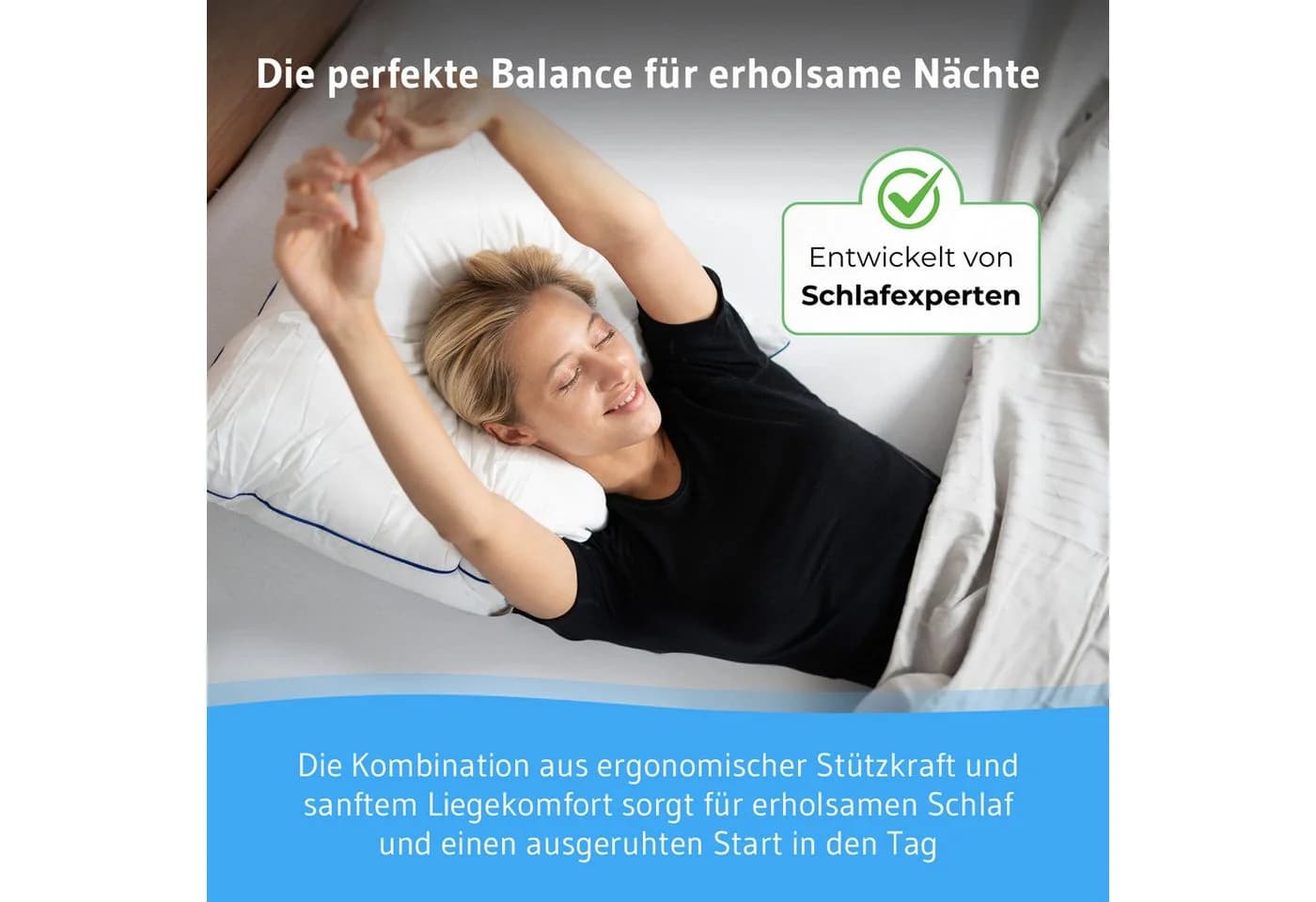 Third of Life inSPIRO Baumwollkissen Ergonomisches Nackenstütz-Kissen - Bild 3