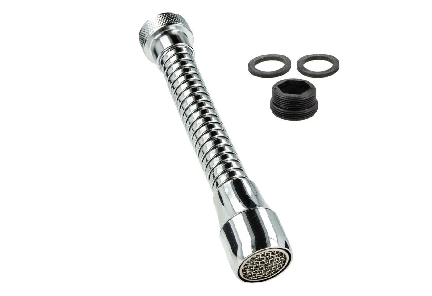 tecuro Auslaufschlauch Badarmatur 135 mm Metall Verchromt - Bild 2