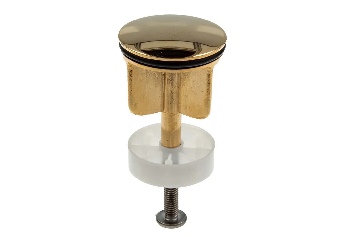 TECURO Excenterstopfen Ø 40 mm Gold für 1 1/4" Ablaufventil - Bild 2