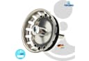 tecuro Siphon Siebkorb Ø 54 mm Edelstahl mit Führungsstange Bild 1