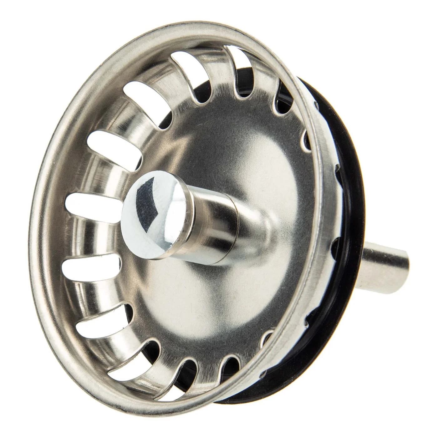 tecuro Siphon Siebkorb Ø 54 mm Edelstahl mit Führungsstange - Bild 2