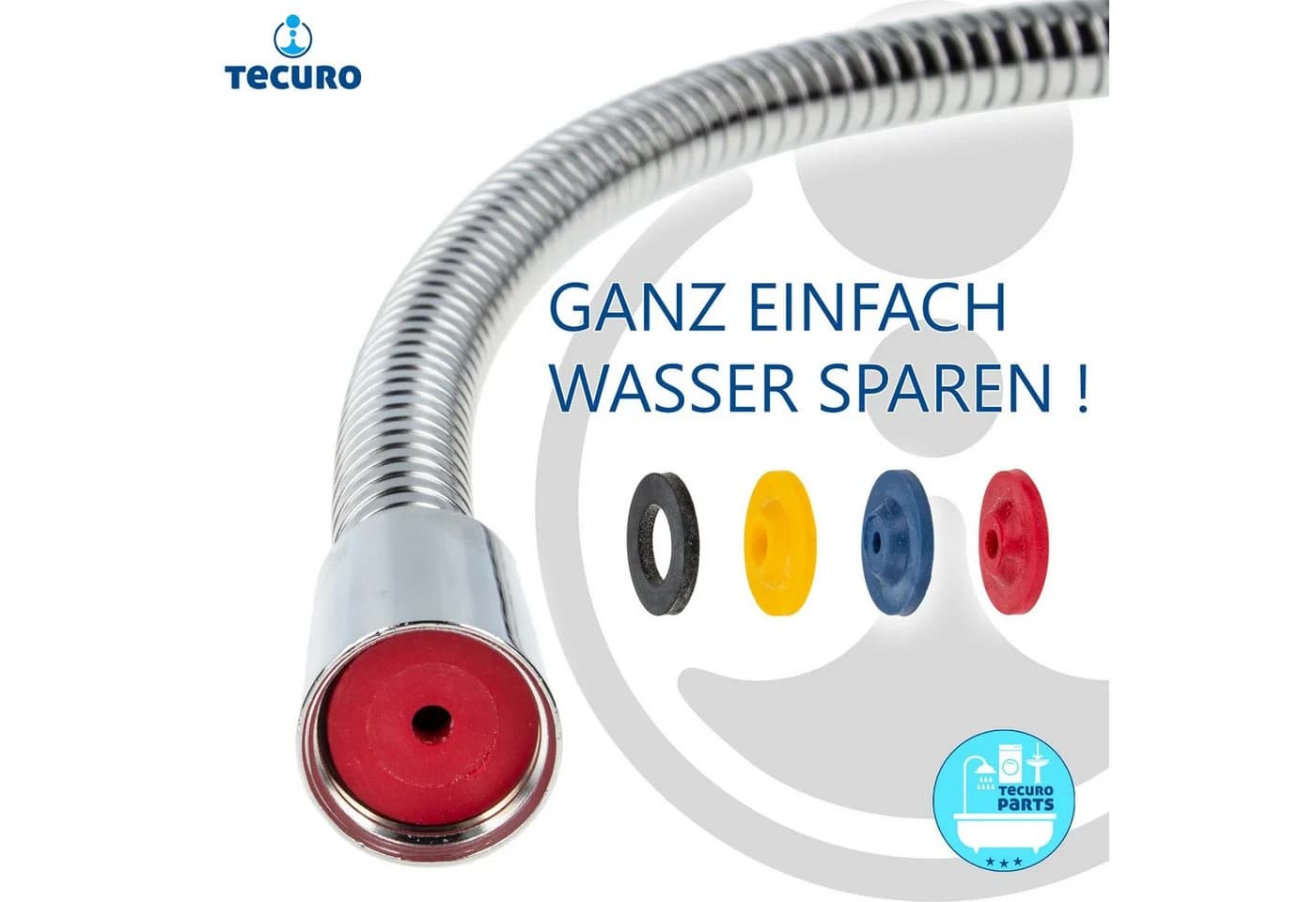 tecuro Duscharmatur Wasser-Spar-Set mit Durchflussbegrenzer - Bild 5