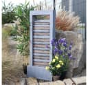 Wacredo Gartenbrunnen Namibia Premium Wasserspiel Grau Bild 1