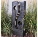 Wacredo Gartenbrunnen Gambia Premium Wasserspiel Grau Polyresin Bild 1