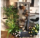 Wacredo Gartenbrunnen Malaysia Anthrazit/Bronze Premium Wasserspiel Bild 2