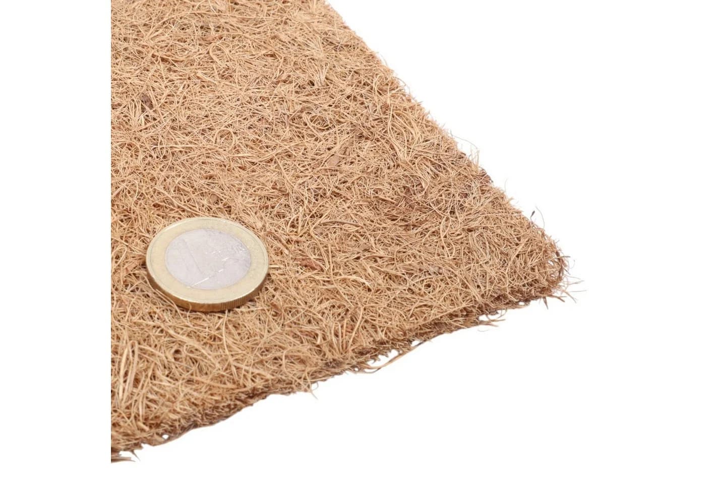 Wacredo Kokosmatte 45x45 cm Braun Natürlicher Winterschutz - Bild 3