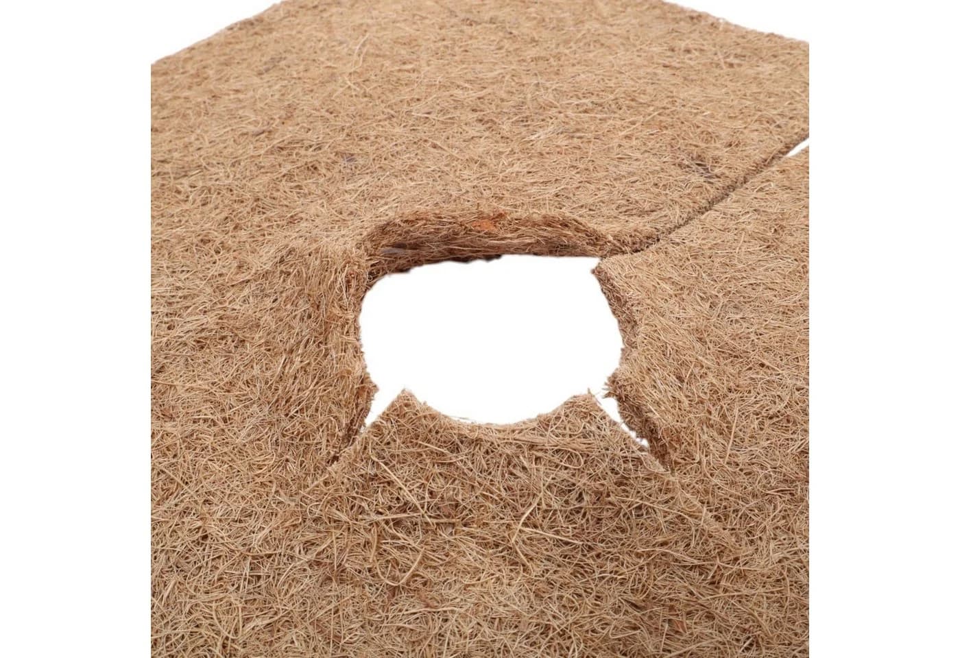 Wacredo Kokosmatte 45x45 cm Braun Natürlicher Winterschutz - Bild 4