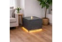 Wacredo Gartenbrunnen Manila Grau Polyresin mit LED-Beleuchtung Bild 1