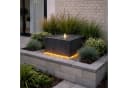 Wacredo Gartenbrunnen Manila Grau Polyresin mit LED-Beleuchtung Bild 2
