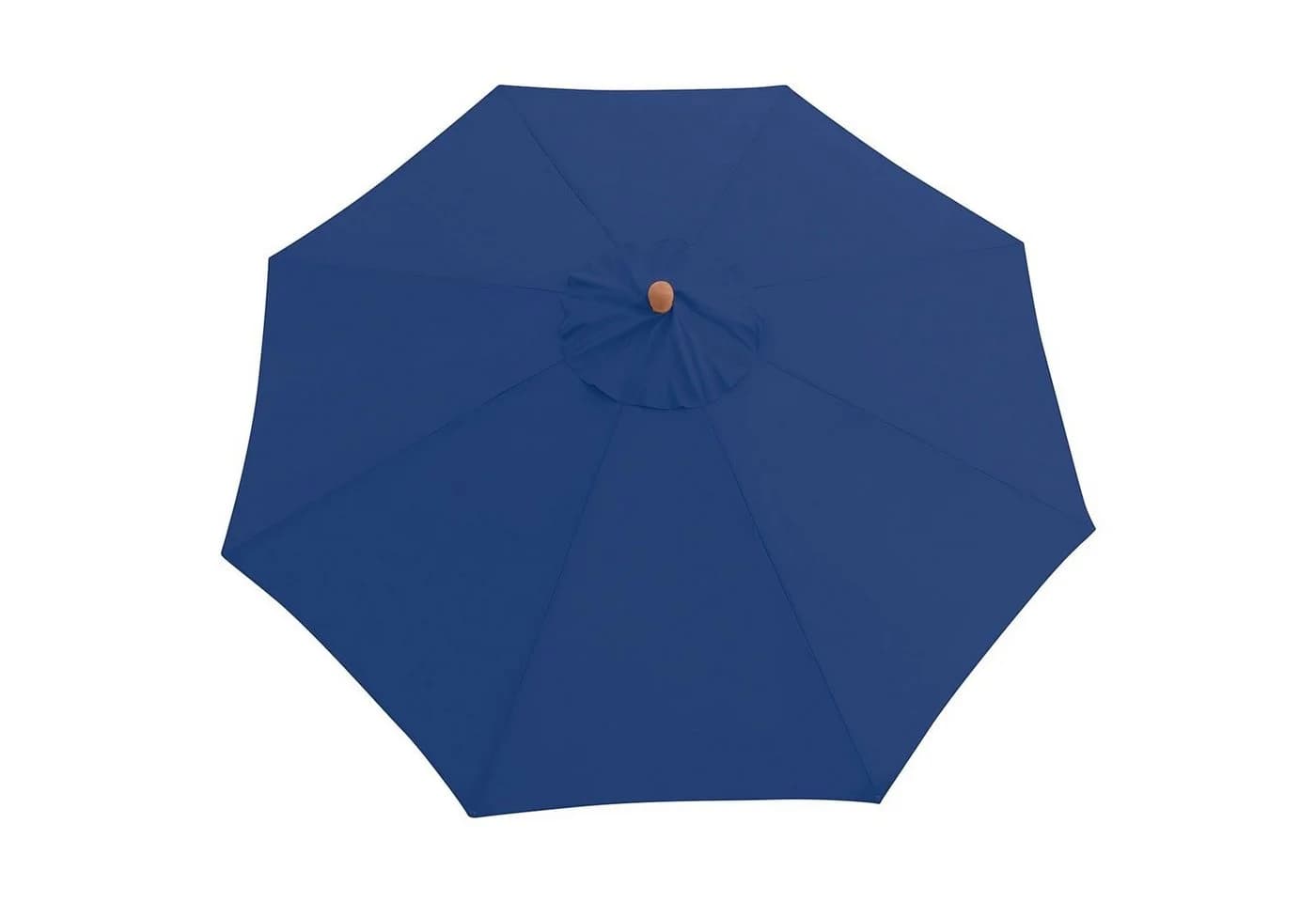 anndora Sonnenschirm 3m rund navy blau Dreh-Kipp-Mechanismus - Bild 5