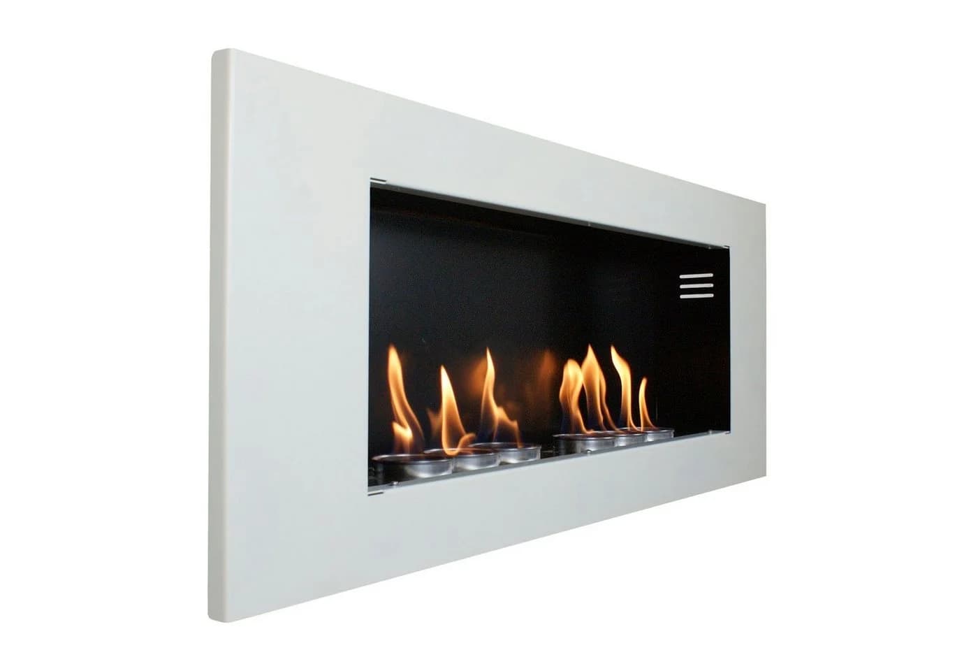 Kaminbau Mierzwa Dekokamin Aurora Bio-Ethanol Weiß inkl. Zubehör - Bild 2