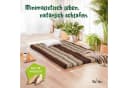 livasia Klappmatratze Faltmatratze 110 cm breit Kapok vegan handgefertigt Bild 1