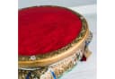 livasia Opiumtisch Glasmosaik Rot Rund Handarbeit Bild 5