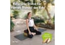 livasia Meditationskissen Zafukissen groß (Deluxe) Braun Kapok Bild 1