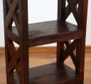 livasia Nachttisch Balinesisches Regal Albiziaholz Braun Bild 3