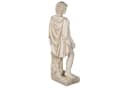 BIRENDY Apollo Gartenfigur Dekofigur Antikbeige Polyresin Bild 1