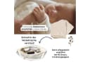 Nordic Coast Company Babydecke Musselin Mint 100% Baumwolle Bild 5